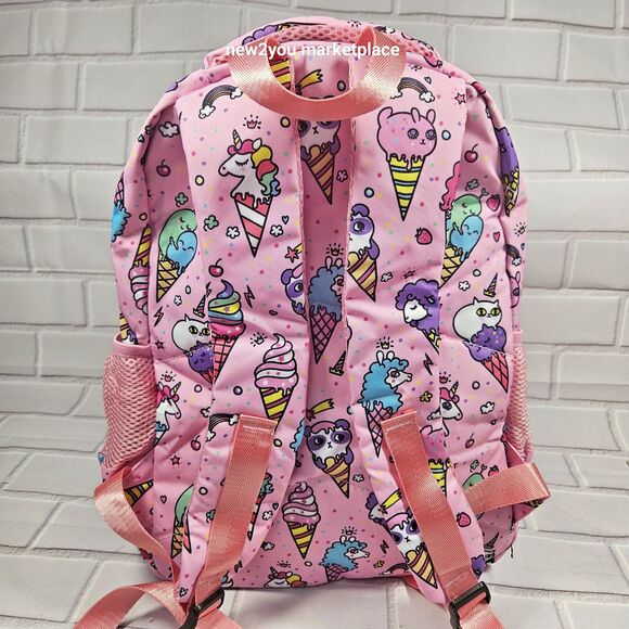 School Backpack for Girls Kids Elementary Primary School Book Bag Unicorn Ice... - Picture 9 of 16